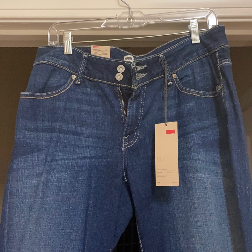 NEW WT Levi’s women’s 529 Curvy bootcut